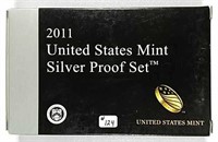 2011  US. Mint Silver Proof set
