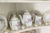 Tea Pots, Dishes & Asst