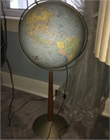 Lighted Floor-Size Globe