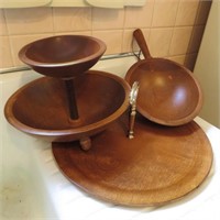 Woodcroftery Tray & Serving Dishes