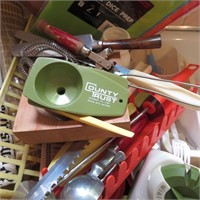 Utensils, Sharpener,Tea towels & Asst.