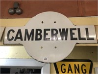 "CAMBERWELL" PLATFORM SIGN