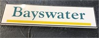 "BAYSWATER" STATION SIGN