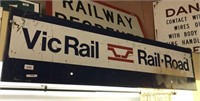 VIC RAIL-RAIL ROADS SIGN