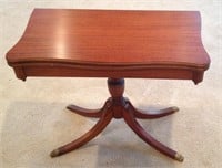 Vintage swivel top table