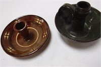 Maness & Pugh Pottery Candle Holders