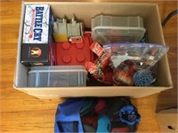 Good box all of the toys and games including