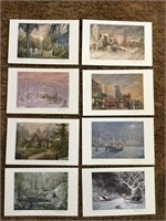 Lot of eight Peter Robson prints. 7” x 5”.