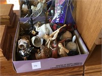 Box lot of bells and angels.