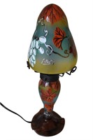 Signed Latour Art Glass Lamp