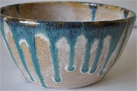 Rare David Meaders Pottery Bowl