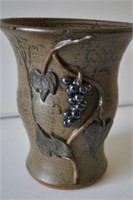 David Meaders Grape Vase