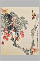 ZHAO SHAO ANG(1905-1998), INK AND COLOR ON PAPER