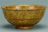 A SONG DYNASTY MARBLED BOWL