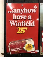 "ANYHOW HAVE A WINFIELD 25'S" ADVERTISING