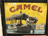 CAMEL CIGARETTES ADVERTISING EMBOSSED