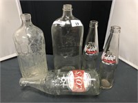 QTY OF ASSORTED BOTTLES- INCLUDES
