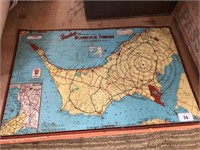 VINTAGE "MORNINGTON" PENINSULA MAP