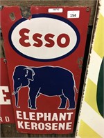 ESSO ELEPHANT KEROSCENE ENAMEL SIGN
