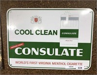 COOL CLEAN CONSULATE SMOKING SIGN