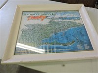 Vintage Haldimand Norfolk Map, 27" x 22"
