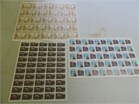 Sheets of 8 & 12 Cent Stamps