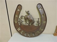 Tin Welcome Sign, 29" Across