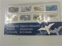 Endangered Wildlife 17 Cent Stamps