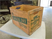 Canada Dry Wood Crate