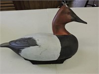 Working Decoy by J.A. Hill, Glass Eyes, 16.5" L