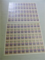 Sheets of 1976 Montreal Olympics Stamps