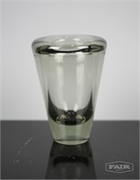 Smoke Glass Vase by Holmegaard
