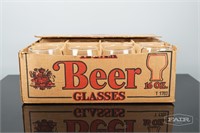 Set of 12 Federal Beer Glasses