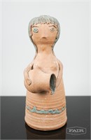Solveig Cox Sculpture of Woman with Pitcher