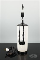 Black and White Ceramic Lamp