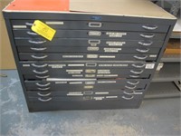 Foster 12-Drawer Flat File Cabinet