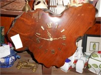 Hand Made Cedar Wall Clock