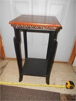 Wood Tiered Lamp Table / Side Table