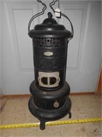 Vintage New Process #16 Metal Upright Oil Heater