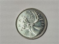 1966 Silver Canadian Quarter