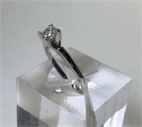 10K White Gold Diamond (0.32ct) Ring