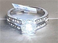 14K White Gold Diamond (1.88ct) Ring