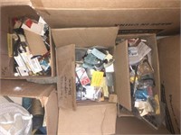 Parts and miscellaneous, 10 boxes