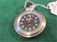 REMINGTON POCKET WATCH QUARTZ W/ DATE