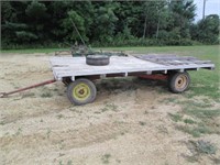14' Flat Hay Wagon