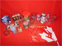 Qty of Coca-Cola collectibles
