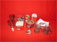 Qty of Coca-Cola collectibles