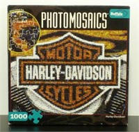 1000 Piece Puzzle of Harley Davidson Insignia -