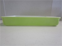 Pyrex; Lime rectangle casserole dish; 2 Quart