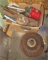 Group of scrap metal including angle iron, etc.